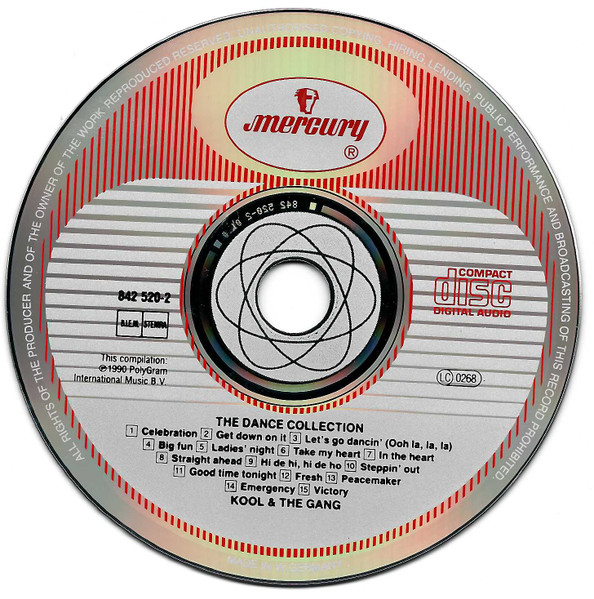 Kool & The Gang - The Dance Collection | Mercury (842 520-2) - 3