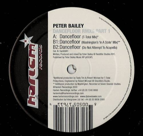 Peter Bailey - Dancefloor (Remixes Part 1) | Harlem Records (HAR 006R1)