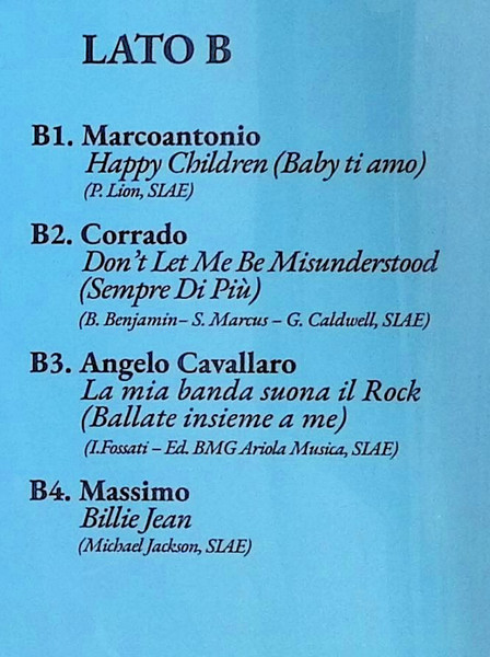 Various - Ladri D'Amore | Sea Musica (GF 01) - 4