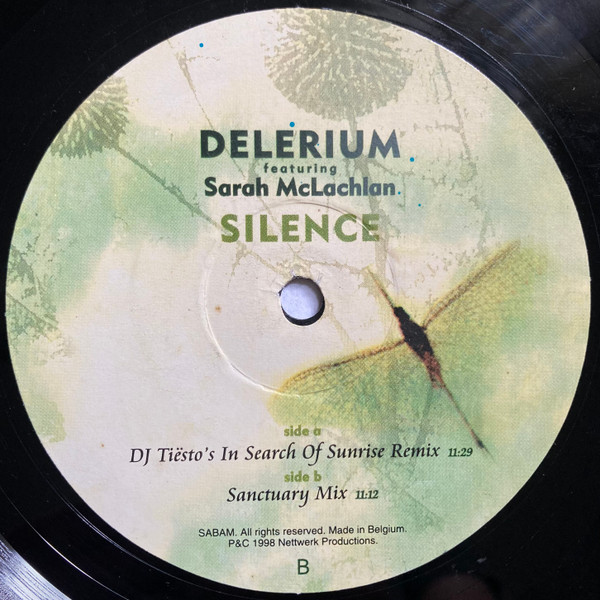 Delerium Featuring Sarah McLachlan - Silence | Yeti Records (YR 0067) - main