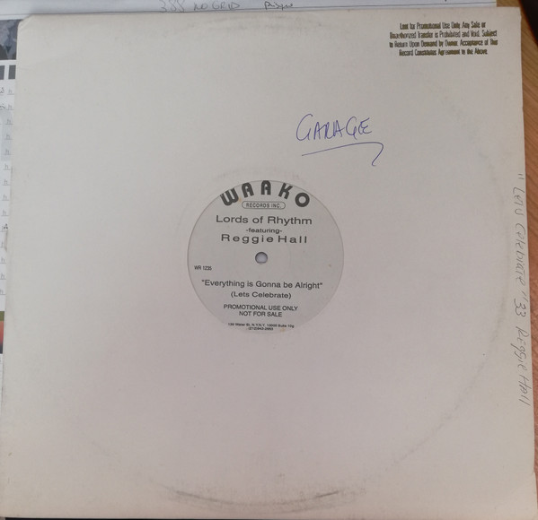 Lords Of Rhythm - Everything Is Gonna Be Alright (Let's Celebrate) | Waako Records (WR 1235) - 3