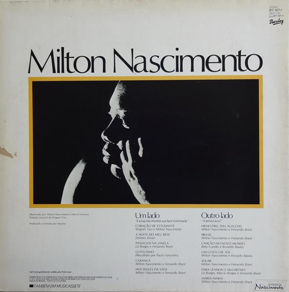 Milton Nascimento - Ao Vivo | Barclay (817 307-1) - 3