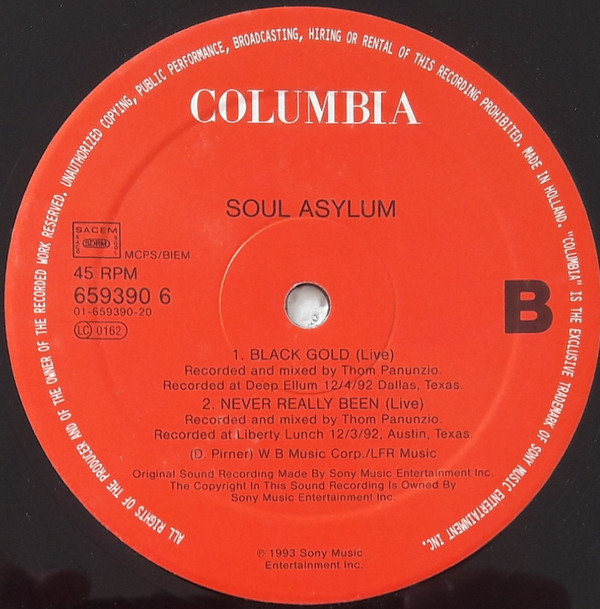 Soul Asylum - Runaway Train | Columbia (659390 8) - 2