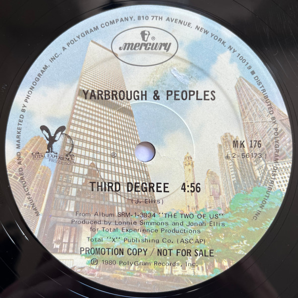 Yarbrough & Peoples - Third Degree | Mercury (MK 176) Yarbrough & Peoples - Third Degree | Mercury (MK 176)