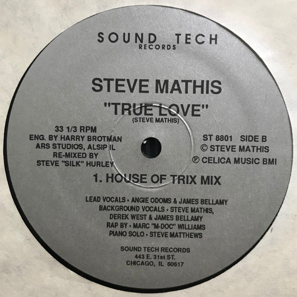 Steve Mathis - True Love | Sound Tech Records (ST 8801) - 2