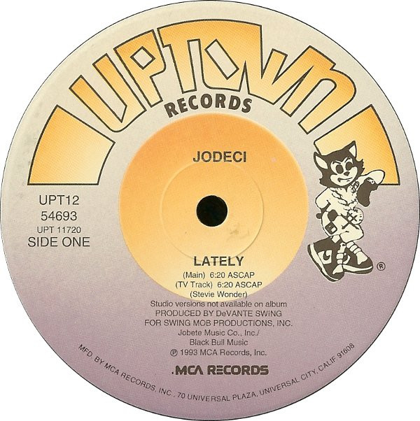Jodeci - Lately | Uptown Records (UPT12-54693)
