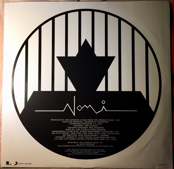 Klaus Nomi - Simple Man [Vinyl] | RCA (19439750631) - 4