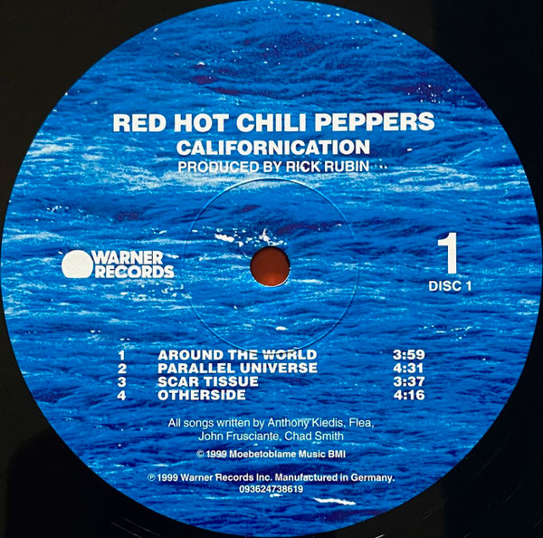 Red Hot Chili Peppers - Californication | Warner Records (093624738619) - 3