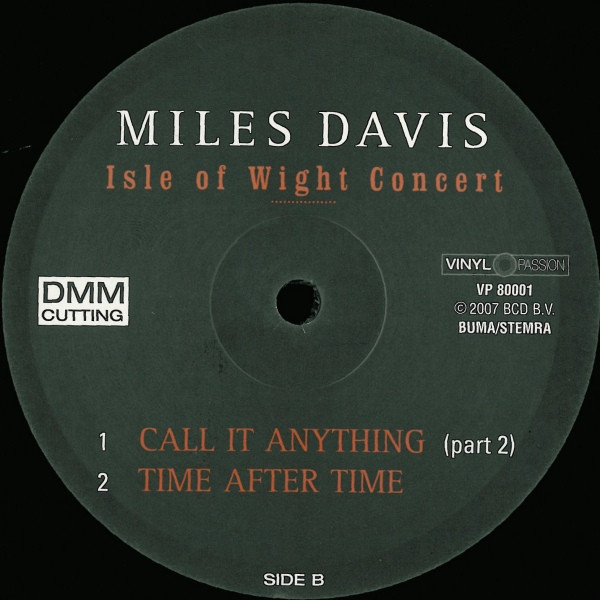 Miles Davis - Isle Of Wight Concert | Vinyl Passion (VP 80001) - 3