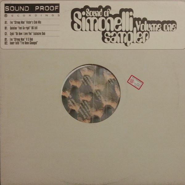 Victor Simonelli - Sound Of Simonelli Sampler Volume One | Sound Proof Recordings (SPT 008)