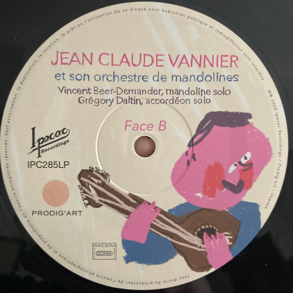 Jean-Claude Vannier - Jean Claude Vannier Et Son Orchestre De Mandolines | Ipecac Recordings (IPC285LP) - 4