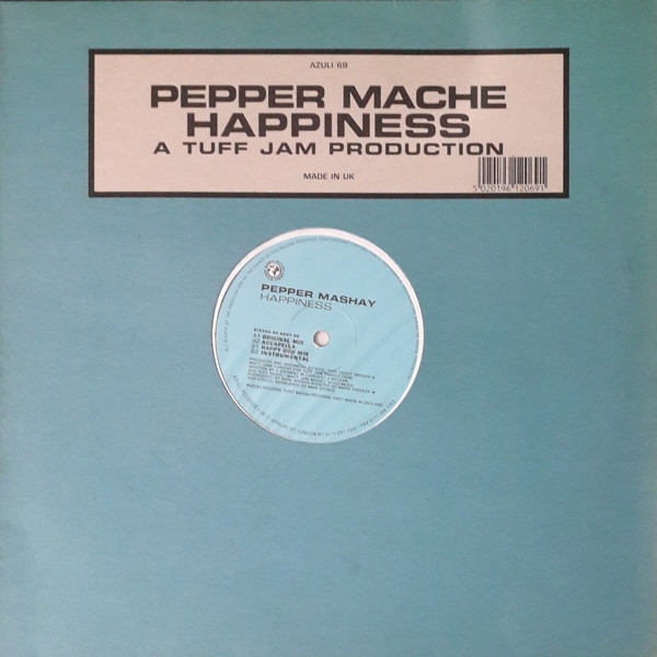 Pepper Mache - Happiness | Azuli Records (AZNY 69)