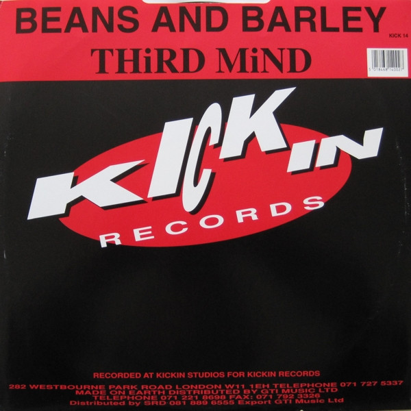 Third Mind - Beans And Barley | Kickin Records (KICK 14) - 2 Third Mind - Beans And Barley | Kickin Records (KICK 14) - 2