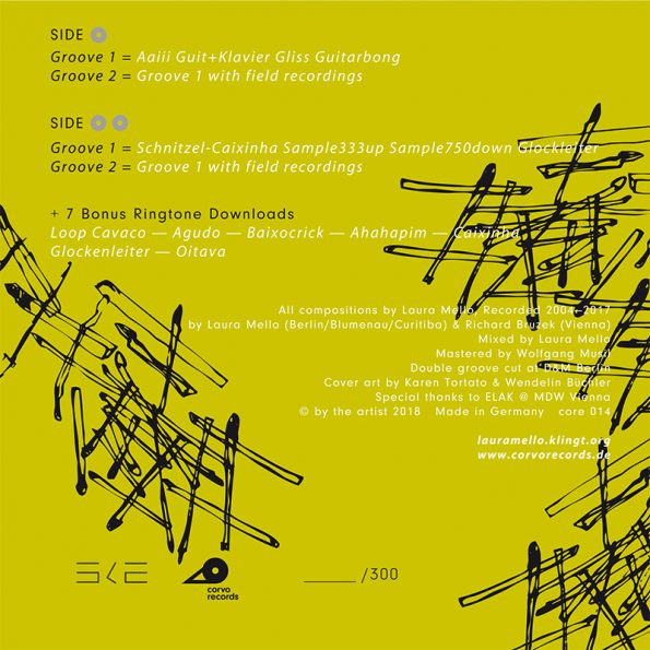 Laura Mello - Ringing Still Life | corvo records (core 014) - 2