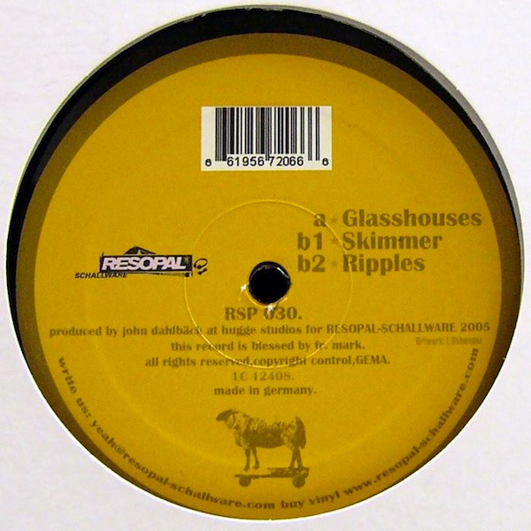 Huggotron - Glasshouses EP | Resopal Schallware (RSP 030)