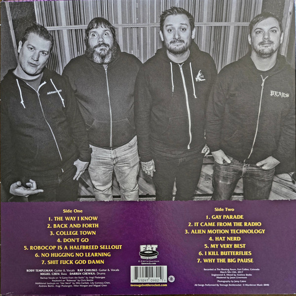 Teenage Bottlerocket - Stealing The Covers | Fat Wreck Chords (FAT982-1) - 2