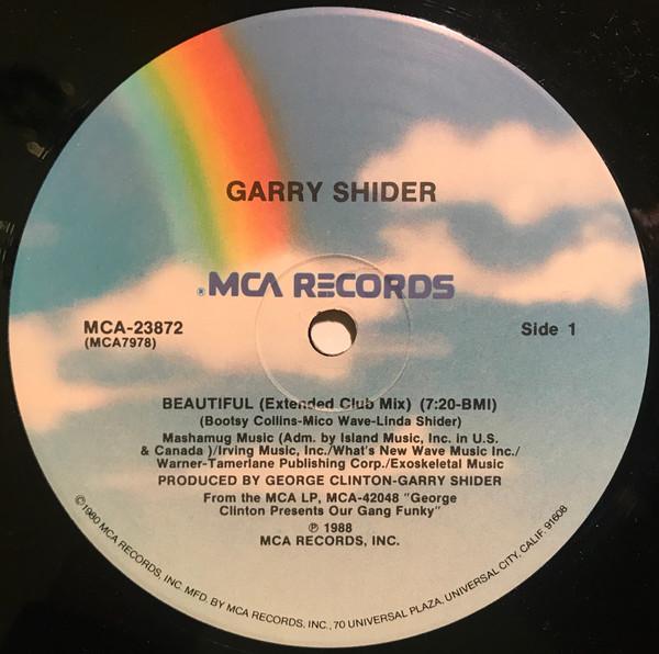 Garry Shider - Beautiful | MCA Records (MCA-23872)