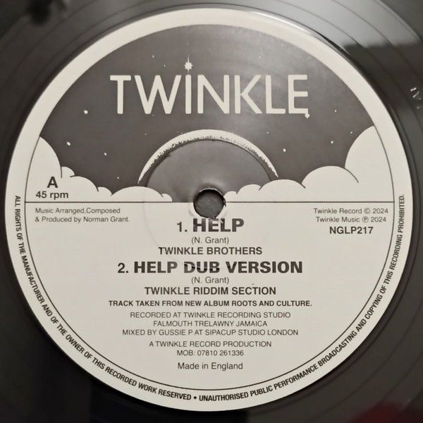 Twinkle Brothers - Help / I Will Hurt You | Twinkle Records (NGLP217)