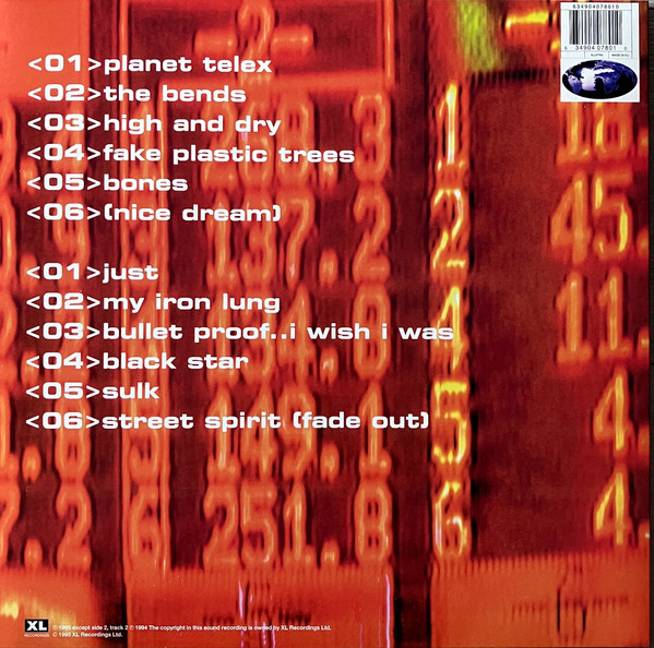 Radiohead - The Bends | XL Recordings (XLLP780) - 2