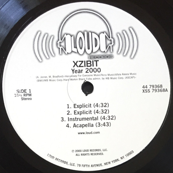 Xzibit - Year 2000 | Loud Records (44 79368) - 3