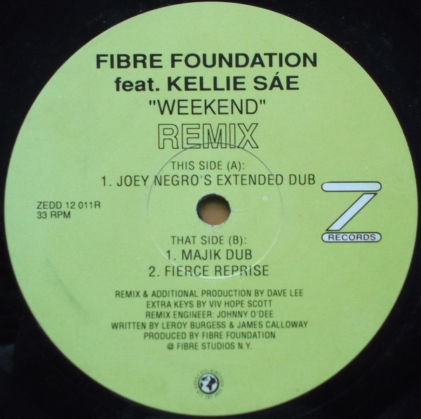 Fibre Foundation - Weekend (Remix) | Z Records (ZEDD 12 011R)