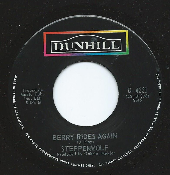 Steppenwolf - Monster | Dunhill (D-4221) - 2