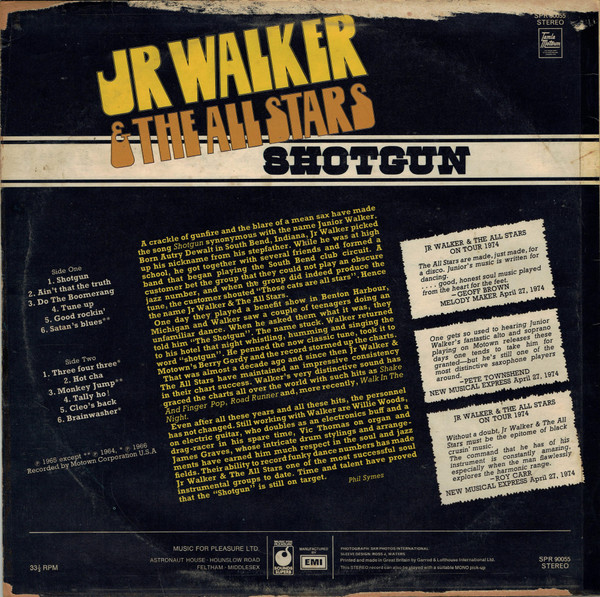 Junior Walker & The All Stars - Shotgun | Sounds Superb (SPR 90055) - 2 Junior Walker & The All Stars - Shotgun | Sounds Superb (SPR 90055) - 2