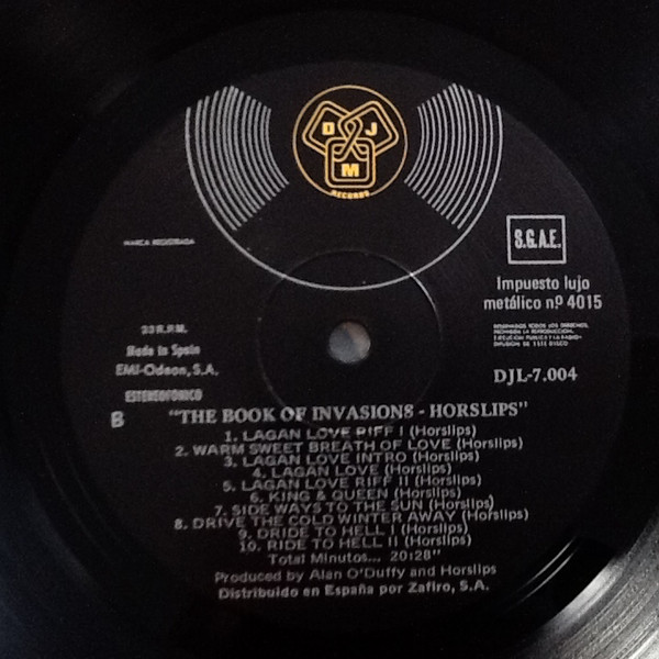 Horslips - The Book Of Invasions (A Celtic Symphony) | DJM Records (DJL-7004) - 4