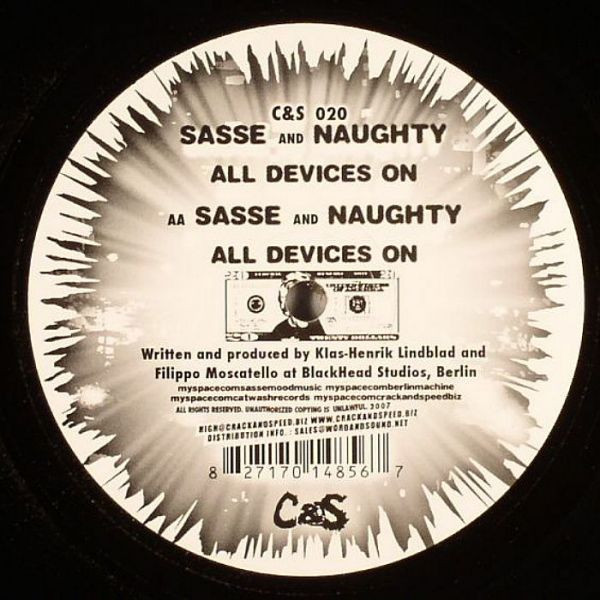 Sasse And Naughty - All Devices On | Crack&Speed (C&S 020)