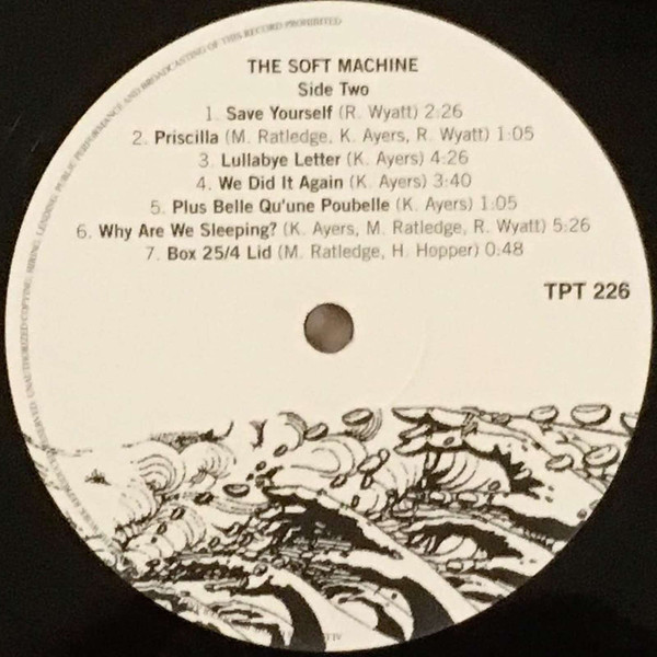 Soft Machine - The Soft Machine | Tapestry Records (TPT 226) - 3