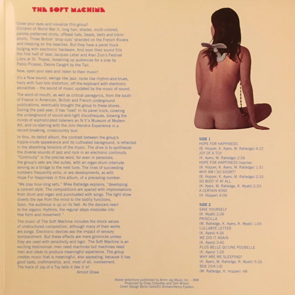 Soft Machine - The Soft Machine | Tapestry Records (TPT 226) - 4