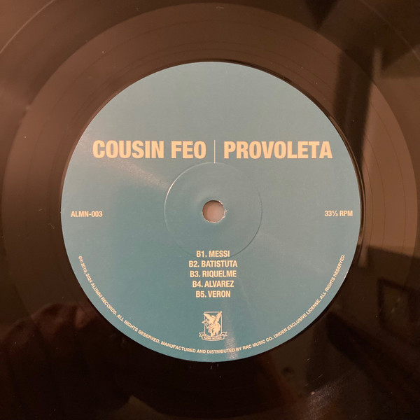 Cousin Feo x Dre Mendoza - Provoleta - 5th Anniversary Edition | Alumni Records (ALMN-003) - 4