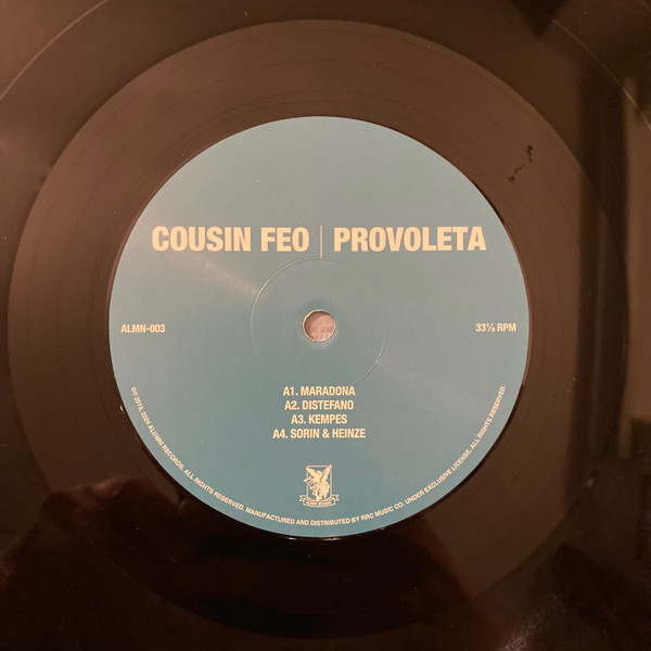 Cousin Feo x Dre Mendoza - Provoleta - 5th Anniversary Edition | Alumni Records (ALMN-003) - 3
