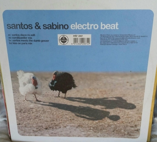 Santos & Sabino - Electro Beat | Mantra Vibes (MTR 2087) - main