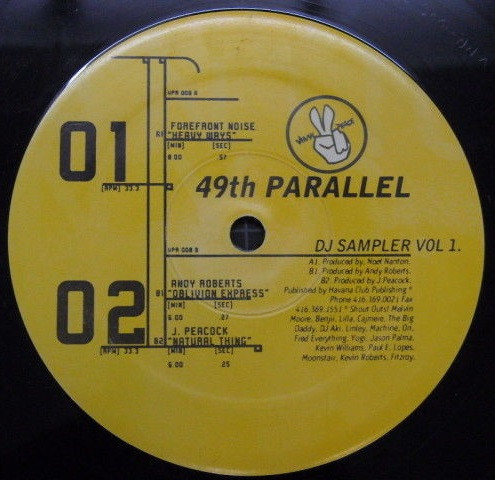 49th Parallel - DJ Sampler Vol. 1 | Vinyl Peace (VPR 008)