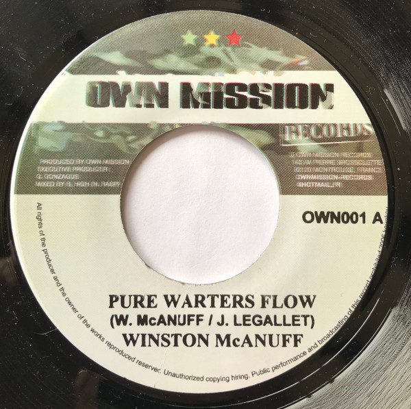 Robert Lee / Winston McAnuff - Red Out Deh / Pure Waters Flow | Own Mission (OWN001) - 2 Robert Lee / Winston McAnuff - Red Out Deh / Pure Waters Flow | Own Mission (OWN001) - 2