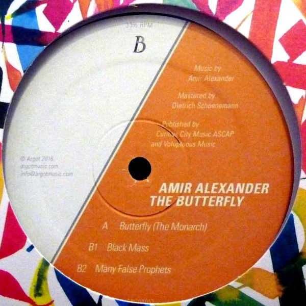 Amir Alexander - The Butterfly | Argot (ARGOT017) - main