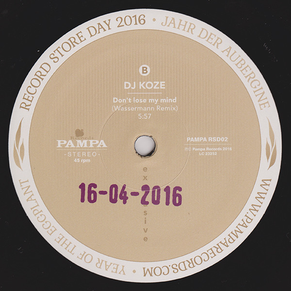 Andrei Oid / DJ Koze - 2016 Record Store Day Exclusive | Pampa Records (PAMPA RSD02) - 3 Andrei Oid / DJ Koze - 2016 Record Store Day Exclusive | Pampa Records (PAMPA RSD02) - 3