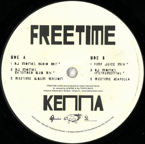 Kenna - Freetime | Interscope Records (INTR-10605-1)