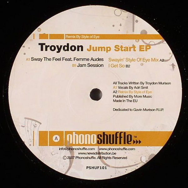Troydon - Jump Start EP | Phonoshuffle (PSHUF101) - main