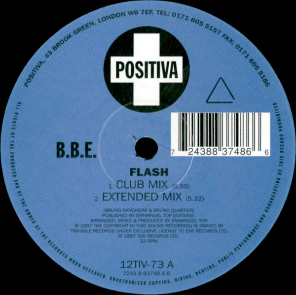 B.B.E. - Flash | Positiva (12TIV-73) - 3
