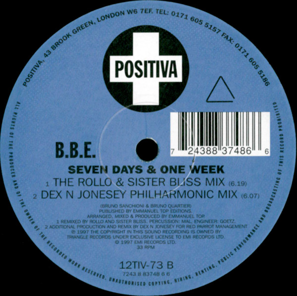 B.B.E. - Flash | Positiva (12TIV-73) - 4