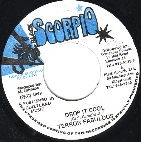 Terror Fabulous - Drop It Cool | Black Scorpio (none)