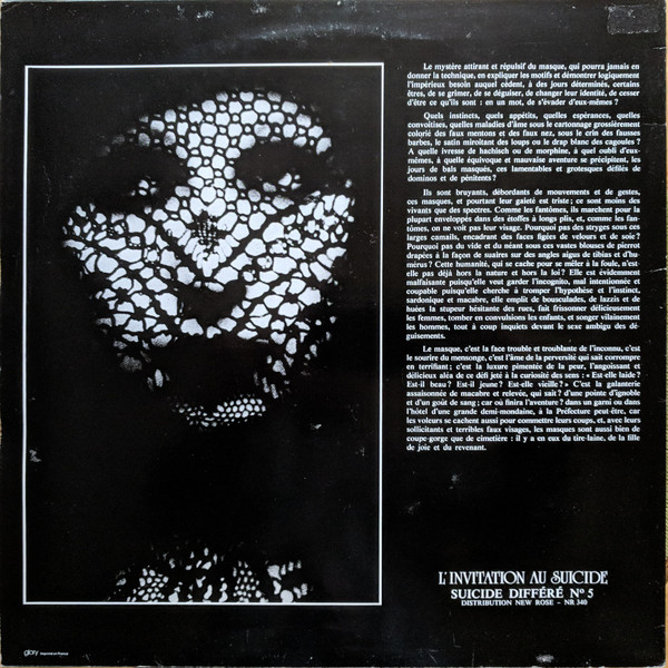 Christian Death - Catastrophe Ballet | L'Invitation Au Suicide (S.D.5) - 2