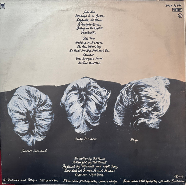 The Police - Reggatta De Blanc | A&M Records (AMLH 64792) - 2