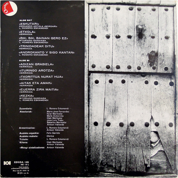 Oskarbi - Eskutari | Herri Gogoa (HG - 51 L) - 2