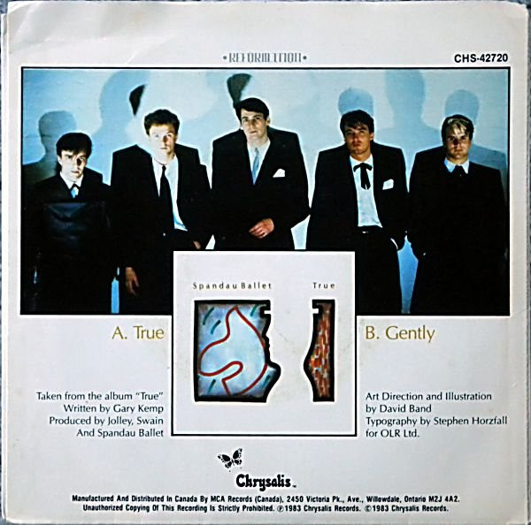 Spandau Ballet - True (7") [Vinyl] | Chrysalis (CHS 42720) - 2