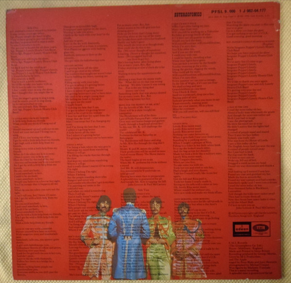 The Beatles - Sgt. Pepper's Lonely Hearts Club Band | Odeon (1J 062-04.177) - 2