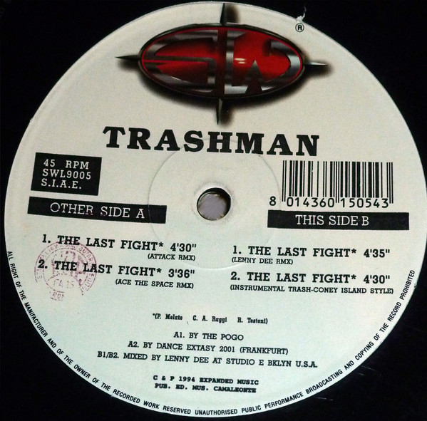 Trashman - The Last Fight (Rmx) | Steel Wheel (SWL9005) - 3