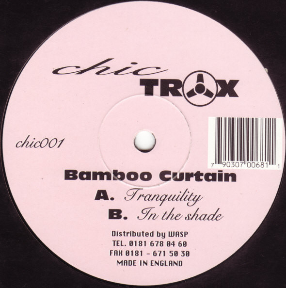 Bamboo Curtain - Tranquility | Chic Trax Records (chic001) - main